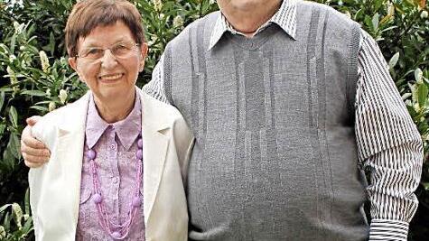 Seit 60 Jahren verheiratet: Das Fest ihrer diamantenen Hochzeit feierten in Stettfeld Ingeborg und Alfred Mohr.  Foto: Günther Geiling