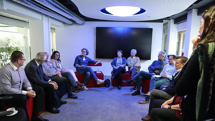 Denkwerkstatt "Bamberg 2050": Blick auf den Workshop "Wie arbeiten wir?". Foto: Barbara Herbst