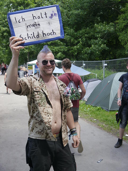 Zweiter Tag bei Rock im Park: Was geht auf dem Zeltplatz ab?