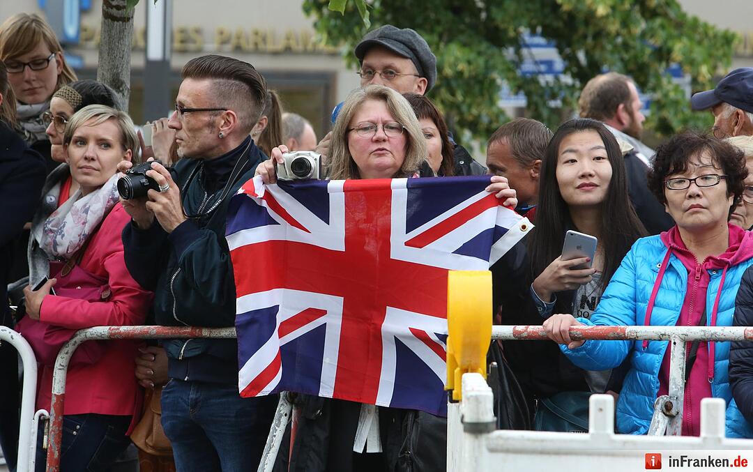 Britische Queen besucht Deutschland