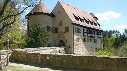Der Eingang zur Burg Rabenstein Foto: Reinhard Löwisch