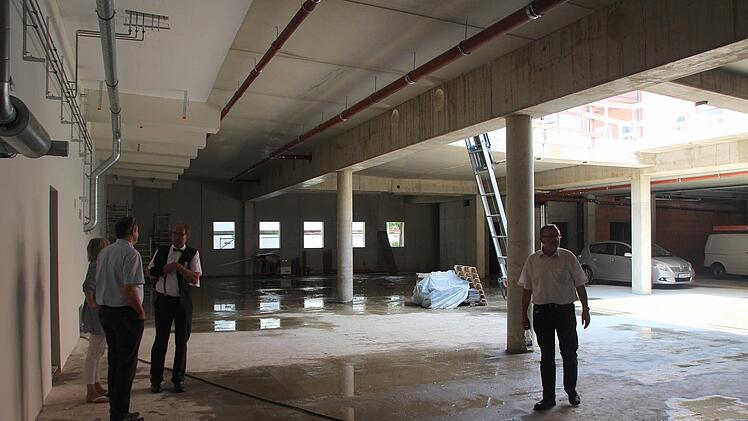 Die Markthalle erhält in der Mitte eine Lichtkuppel. Foto: Ulrike Nauer