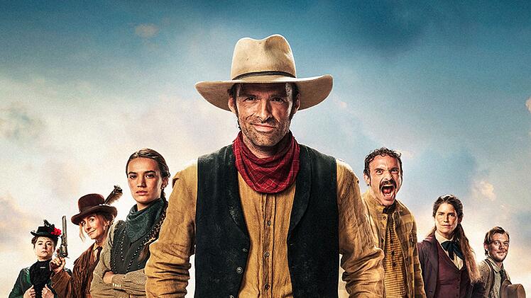 Der neue Lucky Luke: In der gleichnamigen Serie (zu sehen ab 23. M&auml;rz auf Disney+) spielt der franz&ouml;sische Schauspieler Alban Lenoir den ber&uuml;hmten Comic-Helden.