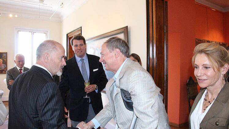 Auch Landtagsabgeordneter Jürgen Heike (CSU) war gekommen. Foto: Simone Bastian