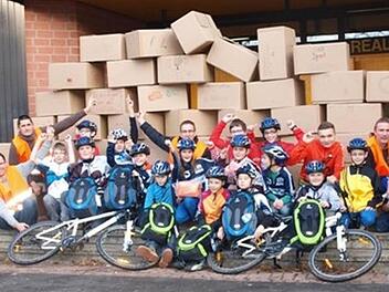 An der Realschule gibt's schon eine Mountainbike-Gruppe. Beim Tag der Vereine stellt sich der SV Geroda vor. Foto: Realschule Bad Brückenau