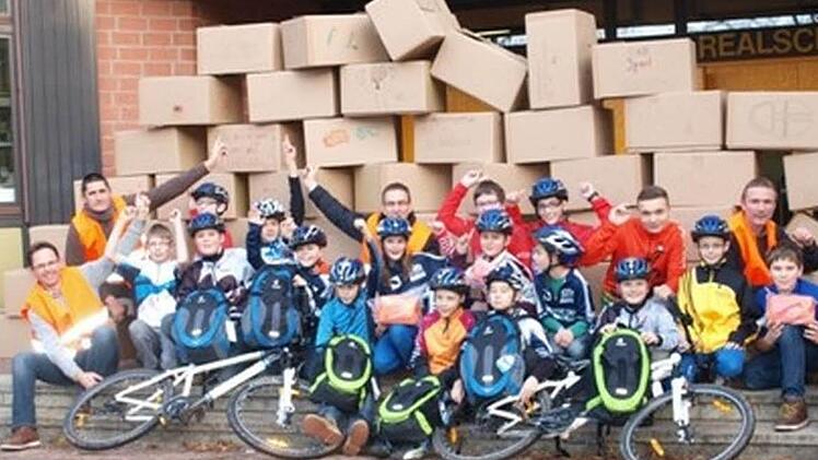 An der Realschule gibt's schon eine Mountainbike-Gruppe. Beim Tag der Vereine stellt sich der SV Geroda vor. Foto: Realschule Bad Brückenau