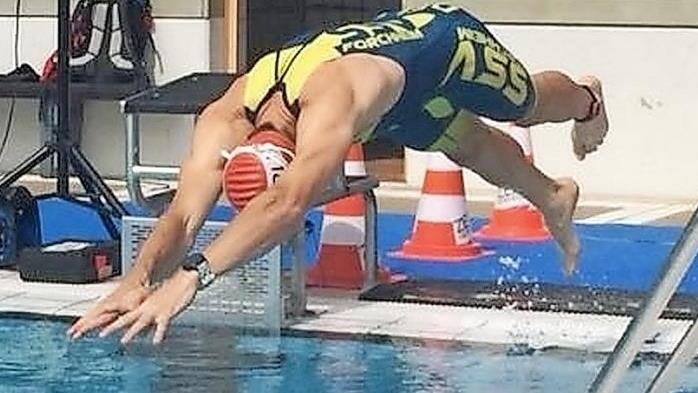Chris Dels war beim Supersprint in der Regionalliga der st&auml;rkste SSVler im Einzelwettbewerb.  Foto: privat