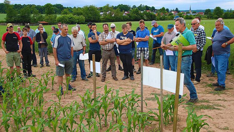 Landbautag 2017: Seit drei Jahren findet der Informationstag f&uuml;r Landwirte bei Jochen Then in Burglauer statt.   Archiv Dieter Britz