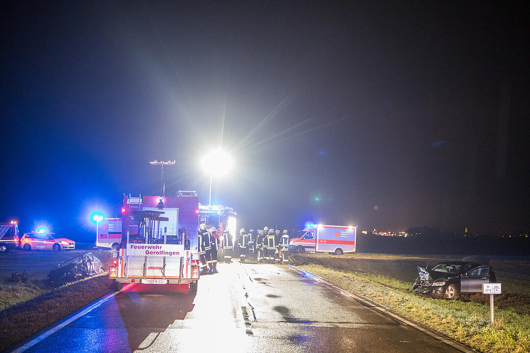 Mittelfranken: 27-Jähriger nach Zusammenstoß schwer verletzt - zwei weitere Verletzte