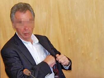 Ulrich S. während des Prozesses im vergangenen Jahr: Jetzt hat der Bundesgerichtshof entschieden, keine Revision für den ehemaligen Coburger Gastronom zuzulassen. Foto: CT-Archiv/Oliver Schmidt