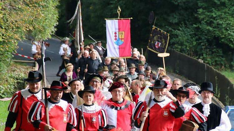 Der Beginn des Festzuges