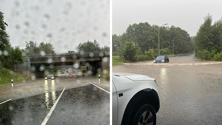 Landkreis Wunsiedel: Feuerwehr berichtet von zahlreichen Einsätzen - "Autos und keine Boote"