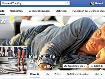 Titelbild und Profilbild verraten, um was es bei "Man and the City" geht: Ein entspannter Mann redet über Themen, die ihn bewegen. Foto: Screenshot
