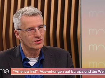 &Uuml;ber Donald Trump sagt Elmar Theve&szlig;en (Bild): "Er will sich einmischen in die Konflikte dieser Welt."