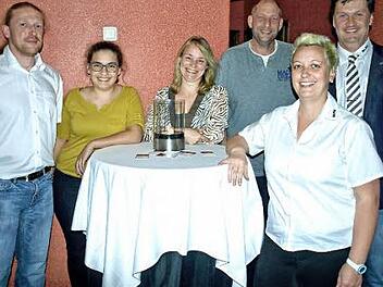 Die erweiterte Stützpunktleitung der DLRG in Steinwiesen Foto: Deuerling