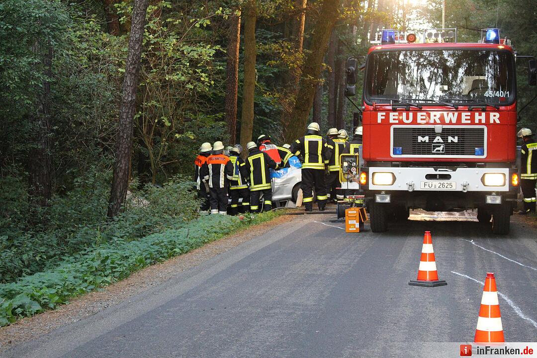Schwerer Unfall im Landkreis Fürth