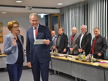 Susanna Gräwe ist von Bürgermeister German Hacker vereidigt wordenFotos: Bernhard Panzer