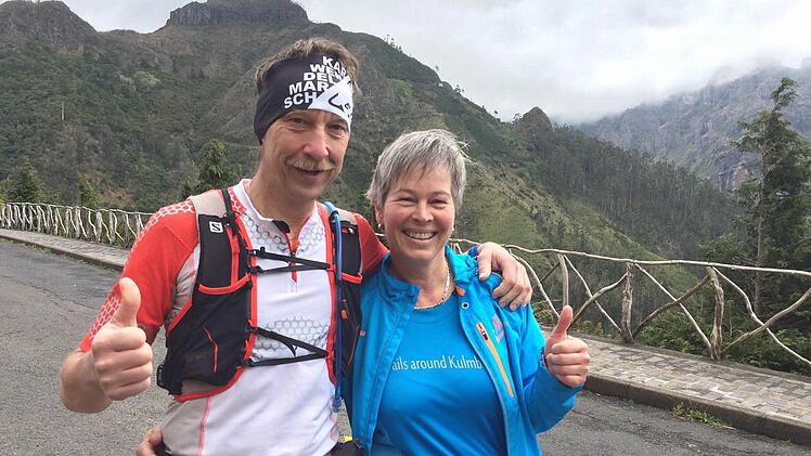 Das Ludwigschorgaster Sportler-Ehepaar Michael und Silvia Kraus. Foto: privat