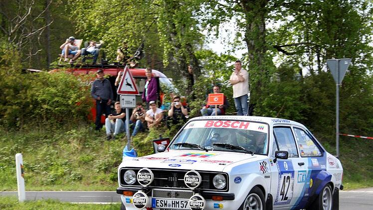 Die ADAC-Toyo-Tires-Rallye Fränkisches Weinland des AMSC Hammelburg ist ein Highlight im Jahresprogramm. Dieses Jahr gibt es bereits die sechste Auflage der renommierten Rallye-Veranstaltungen, die mit zahlreichen Prädikaten ausgestattet ist. Foto: Karlheinz Franz
