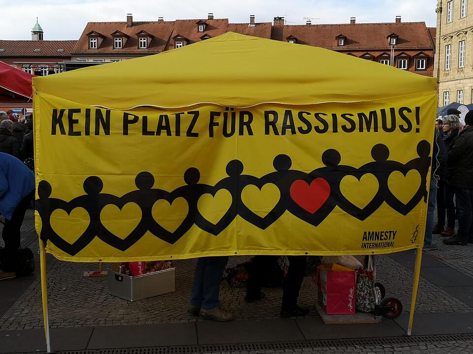 Demonstrationen in Bamberg: III. Weg und Gegendemo