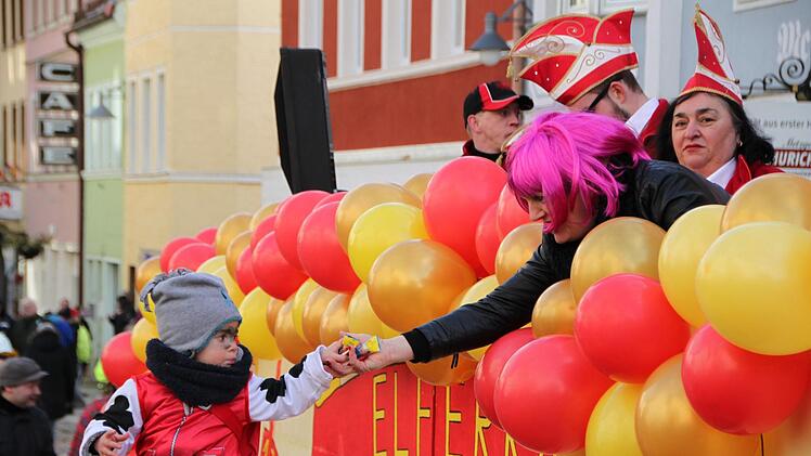 Faschingszug Bad Brückenau 2018 Foto: Ulrike Müller