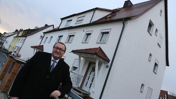 In diesem Haus im Forchheimer Norden ist Hümmer aufgewachsen, seine Eltern leben heute noch dort.