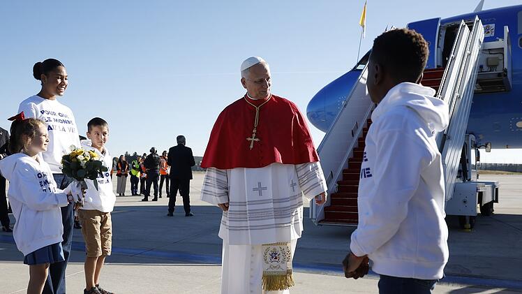 Papst Leo XIV. besucht Frankreich