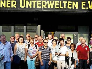 Am Gesundbrunnen begann die Tour in die Berliner Unterwelt. Foto: Dieter Hübner