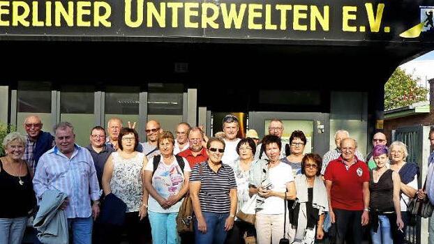 Am Gesundbrunnen begann die Tour in die Berliner Unterwelt. Foto: Dieter Hübner