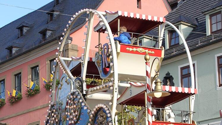 Auch den Kindern wird am Korbmarkt etwas geboten. Popp