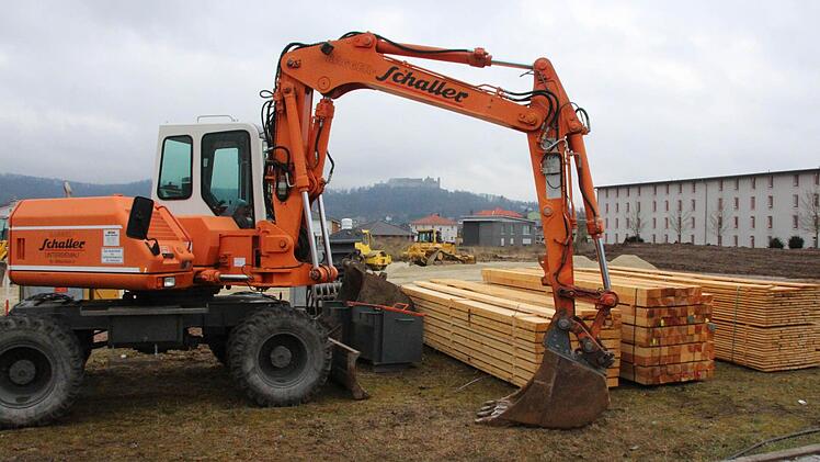 Baustelle mit Vesteblick.