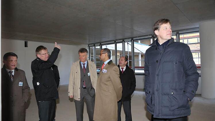 Richtfest für Siemens-Bürogebäude. Foto: Barbara Herbst