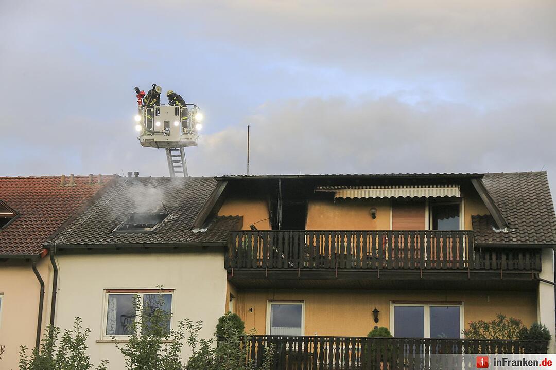 Brand in Hallstadt