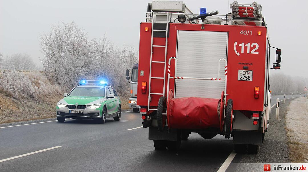 Zwei Tote nach Unfall bei Speichersdorf