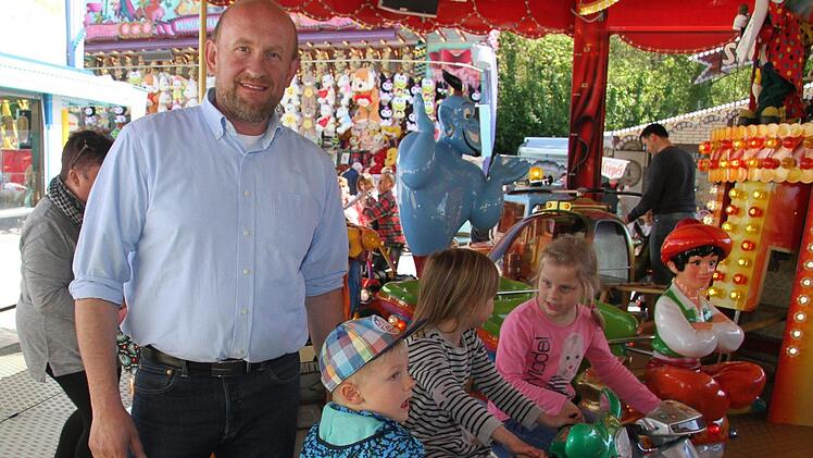 Organisator Michael Korn zieht eine positive Bilanz: Die Besucherfrequenz des Volksfestes war bislang gut - und natürlich hofft der Organisator noch auf viele, viele Besucher bis Sonntag.