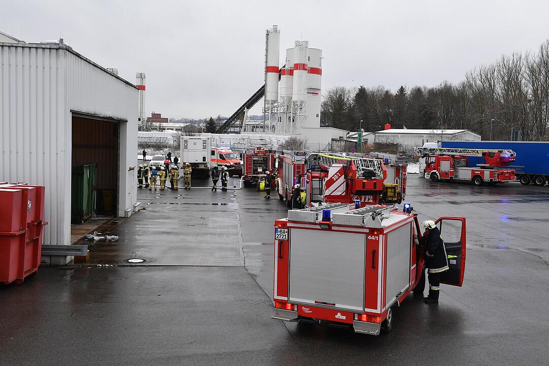 Feuerwehreinsatz bei Real in Hallstadt