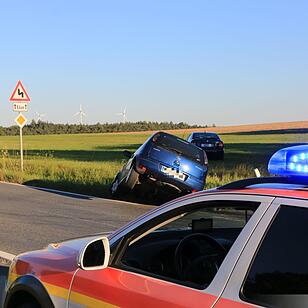 Zwei Verletzte bei Unfall bei Reichmannsdorf