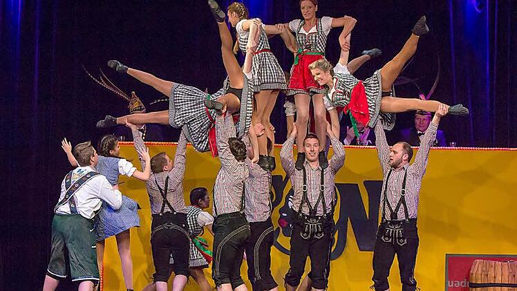 Tanzsportabteilung "Karnevalissimo" des RKV Solidarität Erlangen   Foto: Albert Höchstädter