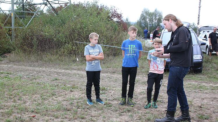 &Uuml;bungen auf dem Trockenen.Foto: Stefanie Gleixner