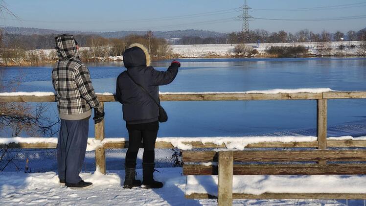 Blick auf den "Esbacher See".  Foto: Harald Koch