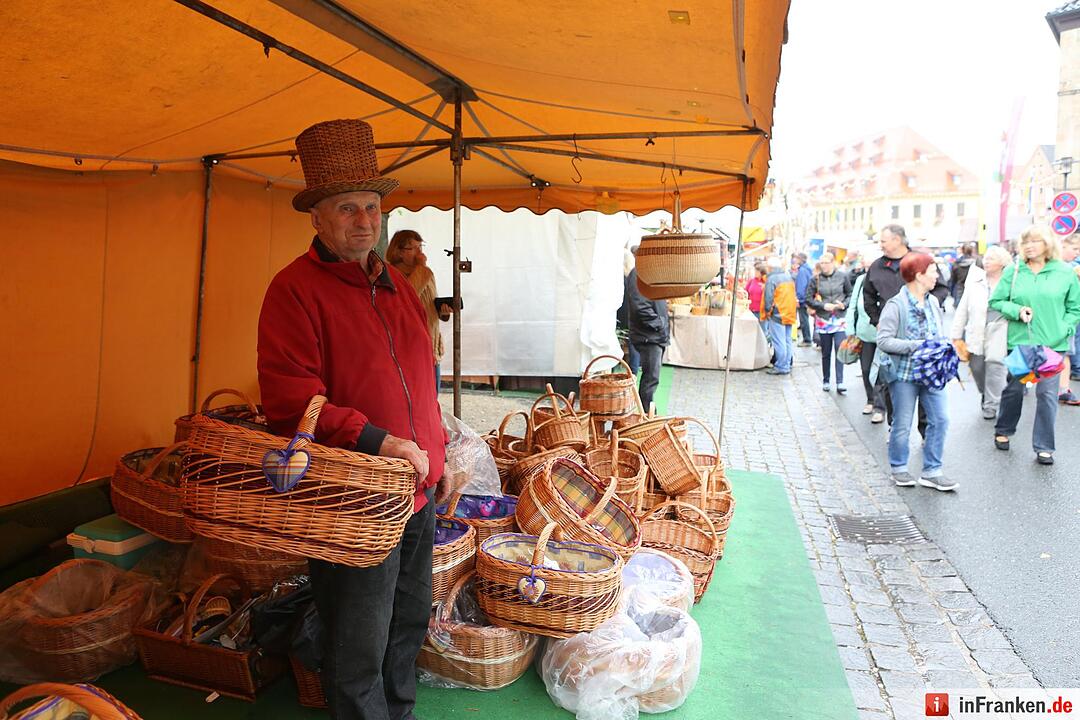 Korbmarkt Lichtenfels 2016 am Samstag