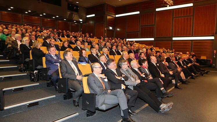 Bei der Verabschiedung von Landrat Oswald Marr. Foto: Barbara Herbst