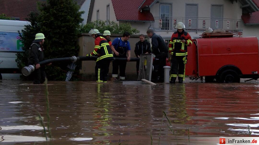 Unwetter in Frankendorf