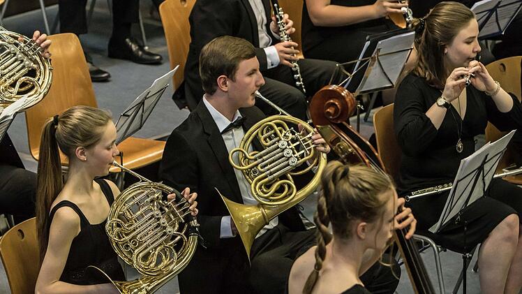 Impressionen vom Gastspiel des Jugend-Symphonieorchester Oberfranken in FrohnlachFoto: Jochen Berger
