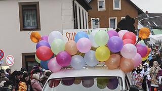 Großer Faschingsumzug  zum Stadtsteinacher Marktplatz