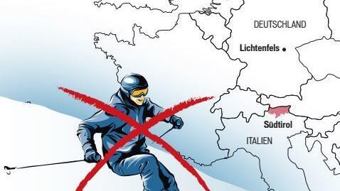 Der Skikurs des Meranier-Gymnasiums in Südtirol wurde storniert.