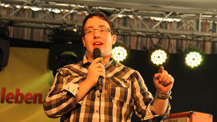 Spannende Verkündigung: Daniel Gass