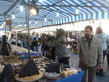 Am Wochenende ist wieder Michaelsmarkt. Tausende Besucher werden dazu in der Stadt erwartet. Foto: KerstinVäth/Archiv