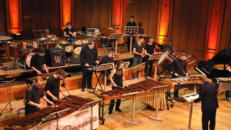 Alle Musiker der "Bad Kissinger Percussion AllStars"  Peter Klopf