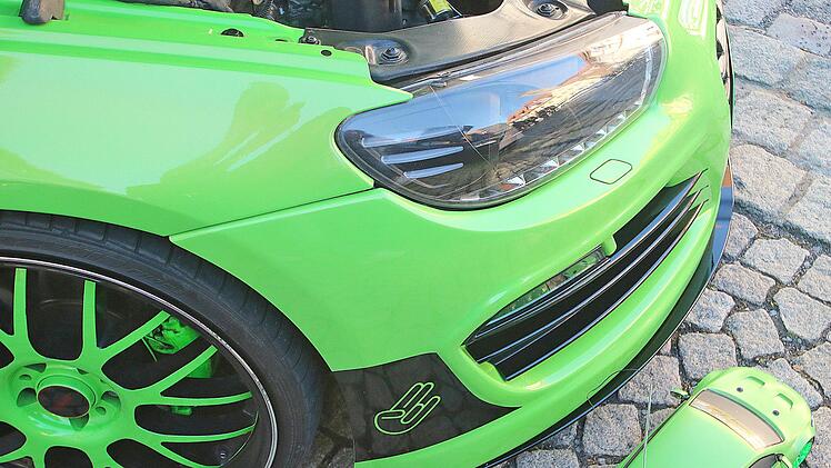 GTI-Treffen in Münnerstadt.Dieter Britz